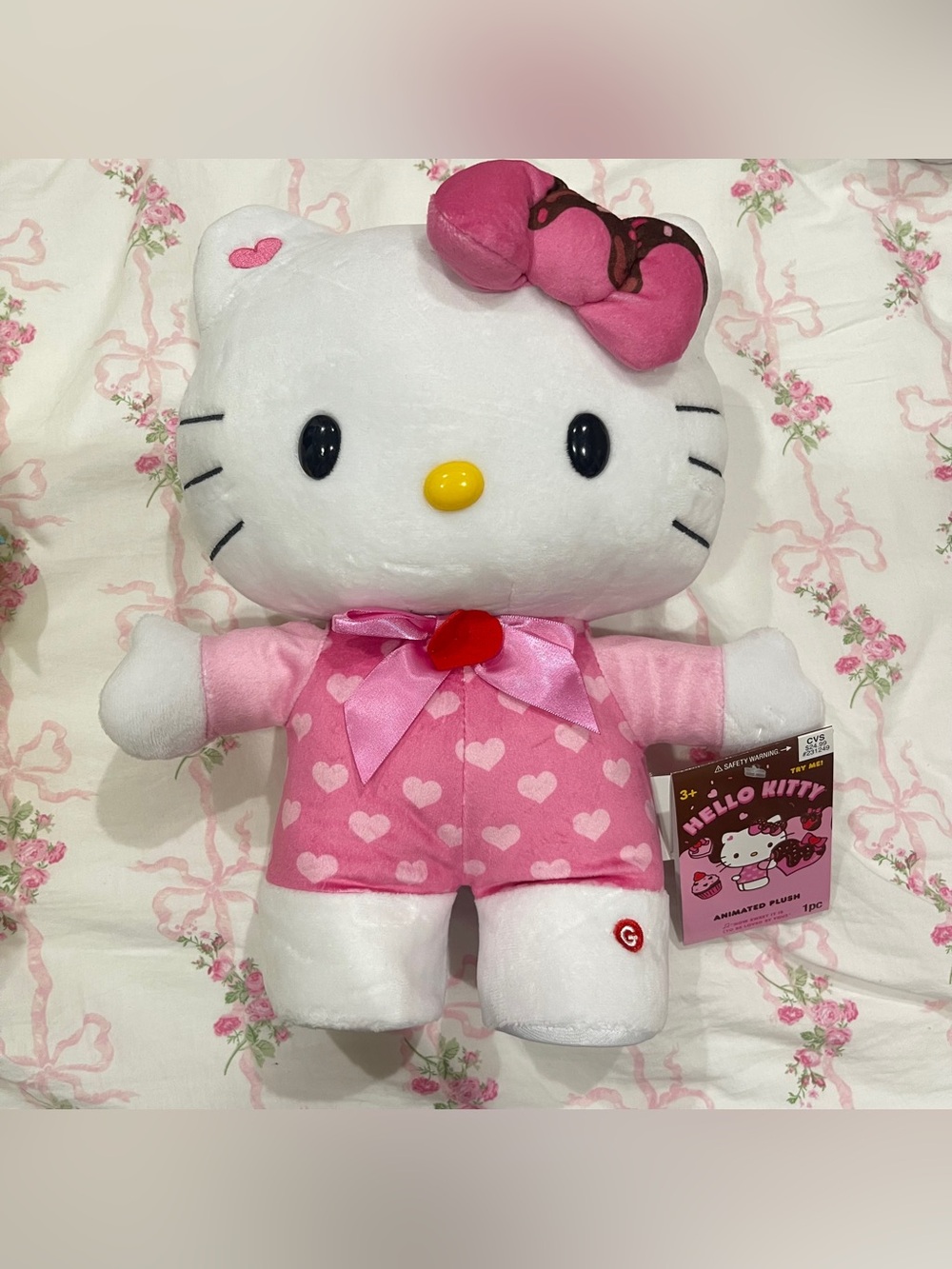 Hello Kitty Valentines Side Stepper